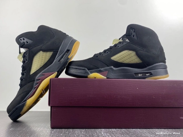 Black Maniere Air FD1330-001 Jordan 5 x A Ma 0628